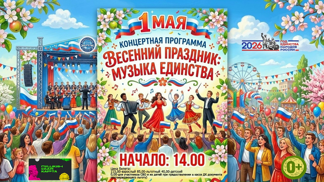 Весенний праздник: музыка единства