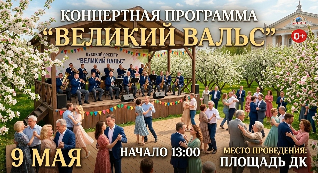 Концерт духового оркестра «Великий вальс»