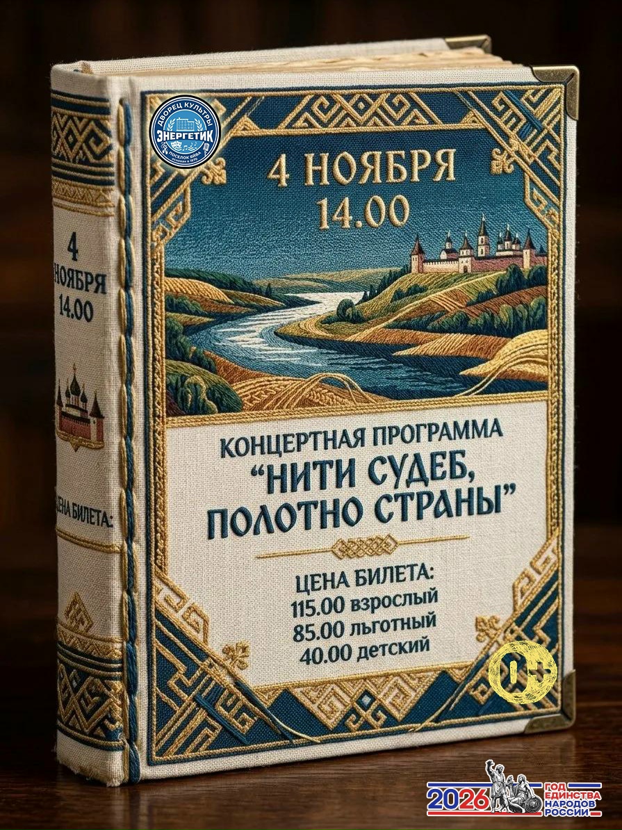 КОНЦЕРТНАЯ ПРОГРАММА «НИТИ СУДЕБ, ПОЛОТНО СТРАНЫ»
